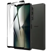 GS 3D kaljeno steklo za Sony Xperia 1 VI, črn okvir