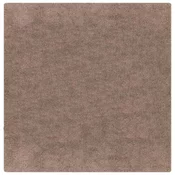 Protuklizni Shaggy Tepih Smeda 160 x 160 cm PP