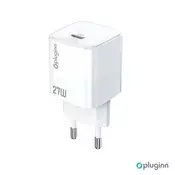 PLUGINN Kućni Punjač PI-D73-27w, PD 3.0, PPS, 27W sa PD Type C kablom, Beli CE