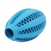 Pasja igrača – rugby žoga, modra, 11 cm