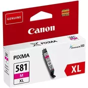 Canon original ink CLI-581 XL M, 2050C001, magenta, 8,3ml, high capacity, výpredaj, cena platná do vypredania zásob, -