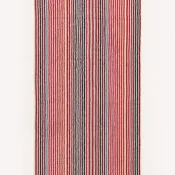Stefan peškir za plažu Finelle crvene pruge,75x150