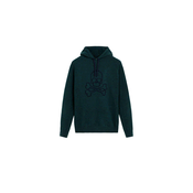 Scalpers Pulover Skull zelena/temno zelena