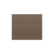 WPC stena Antares 3m, Ivory krem, Videz lesa (teak)