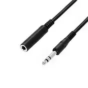 ADAM HALL K3BOV0300 KABEL 6,3 PODALJŠEK ZA SLUŠALKE 3m