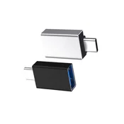 INF Aluminijev USB-C na USB 3.0 OTG adapter – Črno + Srebro, 2 kosa, (5000276562)