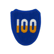 Našitek WW2 - US 100th INFANTRY DIVISION (pehotna divizija)