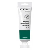 PLAYBOX AKRILNA BARVA ZA NAREDITVE TEMNO ZELENA v tubi 75 ml (ukinjena proizvodnja)