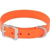 Red Dingo Vodoodporna oranžna ovratnica VIVID, Oranžna M