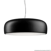 FLOS Smithfield S LED viseča svetilka, mat črna - Dnevna soba/jedilnica - Dizajn - mat črna barva - Kovina
