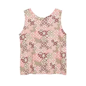 s.Oliver Top oliva/roza/bordo/bela