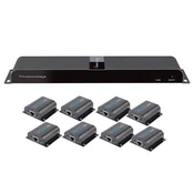 TECHly HDMI™ Proširenje (produžetak) Putem mrežnog kabela RJ45 TECHly IDATA-EX-HL81TY 50 m