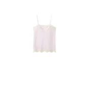 MANGO Top DELICAT kremna / pastelno lila