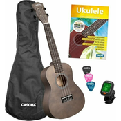 Cascha CUC101S Koncertne ukulele Black
