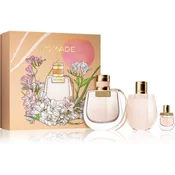 Chloé Nomade eau de parfum box 75 ml, Nomade eau de parfum 5 ml mini + Nomade 100 ml body lotion