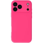 AVIZAR Ovitek za iPhone 17 Pro Max Soft-Touch iz silikona serije Fast Cover, Fuksija, (5000190251)