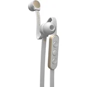 JAYS Stereo Slušalke a-JAYS Four+ s 3.5mm jack kablom 1.15m in kontrolami - iOS - Bela-srebrna
