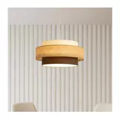 Brilagi - Luster na sajli RESNA 1xE27/60W/230V O 40 cm bež/crna