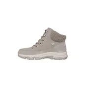SKECHERS Gležnarji z vezalkami temno siva
