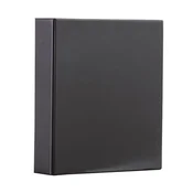 Spajalica, panoramska, 4 prstena, 80 mm, A4, PVC, PANTA PLAST, crna 0316-0027-01