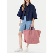 Tommy Jeans Ročna torba Tjw Tote Edition Canvas AW0AW17542 Roza