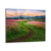 shumee Steklena zaščitna plošča za štedilnik 60x52 Mountains