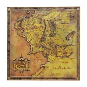 Kovinski zemljevid The Lord of the Rings - omejena izdaja