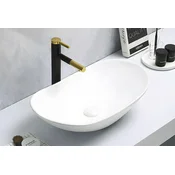 Umivalnik Kimic Oval 62 White Mat