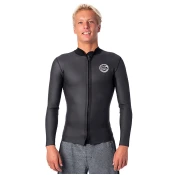 Rip Curl Dawn Patrol 1.5 Full Zip Surf Jacket black Gr. XS