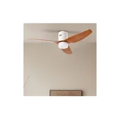 ZEVENTI - LED plafonski ventilator PADUA LED/18W/230V Wi-Fi Tuya bela/braon + daljinski upravljac