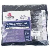 Vrtni sit 90% Rosteto - 5x1 m antracit z očesi