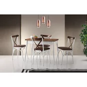 Aberto Design Trpezarijski sto Dolunay 100x75x60?cm Orah