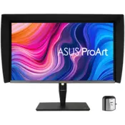 ASUS ProArt PA27UCX-K profesionalni monitor - 68.6cm (27), 4K UHD (3840 x 2160), IPS Mini LED, DisplayHDR 1000, Dolby Vision, HLG, dE < 1, 97% DCI-P3, 99.5% Adobe RGB, 100% sRGB, HW Calibration, USB-C - 90LM04NC-B02370