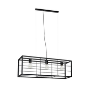 Luster na sajli FRAME 3xE27/60W/230V