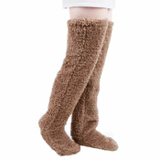 Udobne nogavice | HUGSOCKS, Rjava