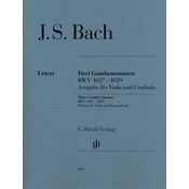 BACH J.S.-DREI GAMBENSONATEN 1027-1029 VIOLA AND HARPSICHORD