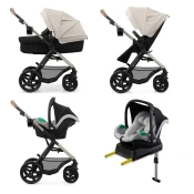 KINDERKRAFT kolica Moov 2 MINK PRO (4u1), Moonlight Grey