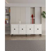 Hanah Home Konzola Yuka 150, 150x75x32 cm, Bela