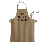 Cyber print shop Predpasnik s potiskom Super kuhar