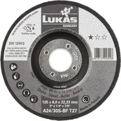 shumee KONVEKSNI DISK T27 125*6,0*22 A24/30S-BF PREMIUMFLEX