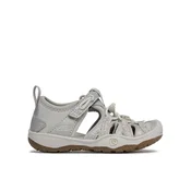 KEEN dekliški sandali Moxie Sandal K, 30, srebrna