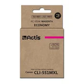 Actis KC-551M magenta črnilo (nadomestilo za Canon CLI-551M)
