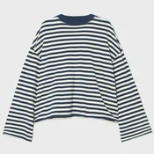 Cropp - Majica dugih rukava sa prugama - navy