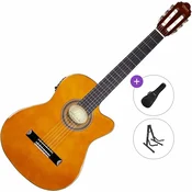 Valencia VC104TCE Standard SET 4/4 Natural Elektro klasicna gitara