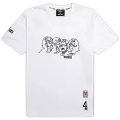 The Beatles Meyba Embroidered White M Majica