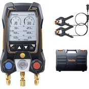 testo osnovni komplet testo 550s - Pameten digitalni razdelilnik z žičnimi temperaturnimi sondami za vpenjanje merilnik hladilne tekočine testo 550s Basis Set, (20638644)