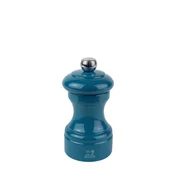 Salt grinder, 10 cm Bistro, Pacific Blue - Peugeot