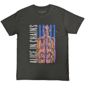 Alice In Chains Majica Skeletal Unisex Charcoal Grey 2XL