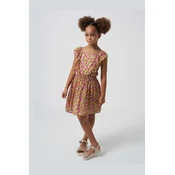 Mayoral Poletna obleka 6947 Pisana Regular Fit