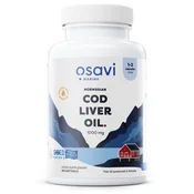 Norveške kapsule s sojinim oljem iz jeter trske, 1000mg (limona) - 90 kapsul